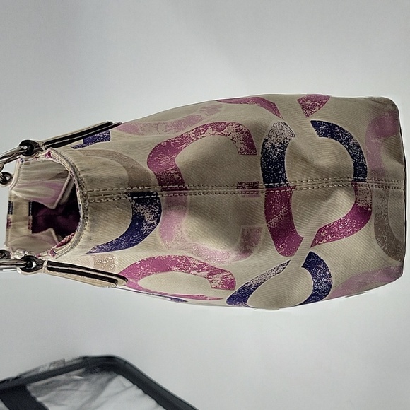 Coach Multicolor Signature Tote and Wallet Set - Picture 10 of 16